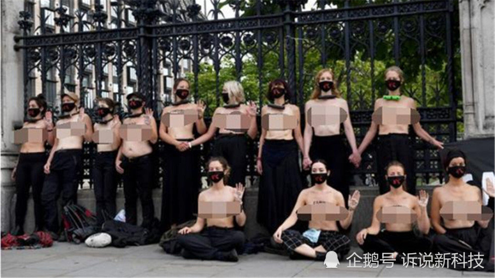 全球变暖|全球变暖有多严重？英国30名女性赤裸上身，现身街头警示人类！