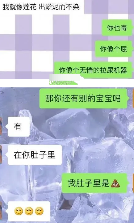 钢铁直女的聊天记录,直男:这是跟我不相上下啊!