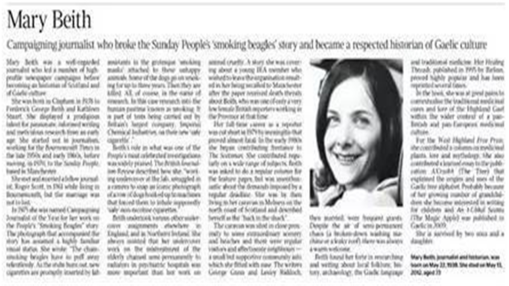 玛丽·贝思|英国公司为证明抽烟无害，让狗每天抽100支烟，结果如何？