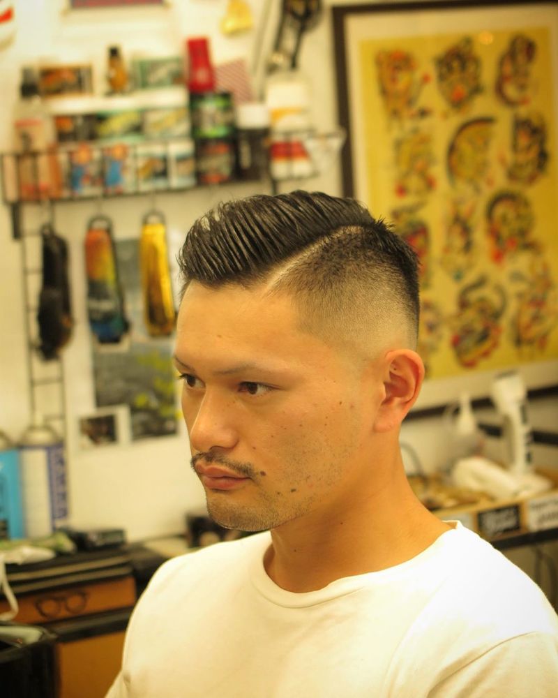 今秋男发流行两侧铲短帅气时尚好打理喜欢吗