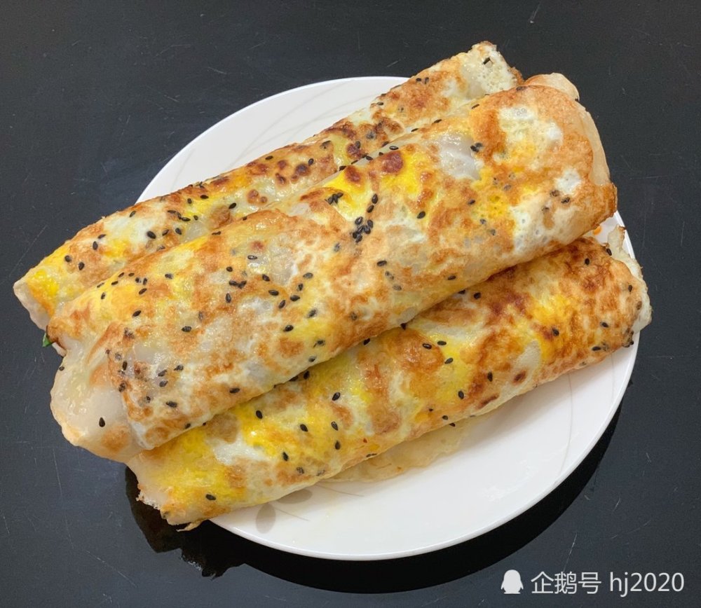 简单好做的鸡蛋卷饼