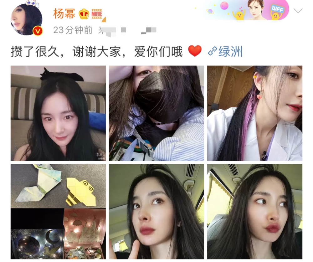 费启鸣追星杨幂成功图