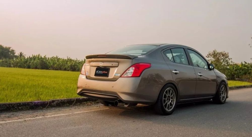 日产阳光也能改得这么帅?