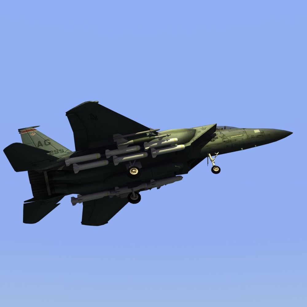 f15e载弹量有多大?真的超过了我国的轰-6k?