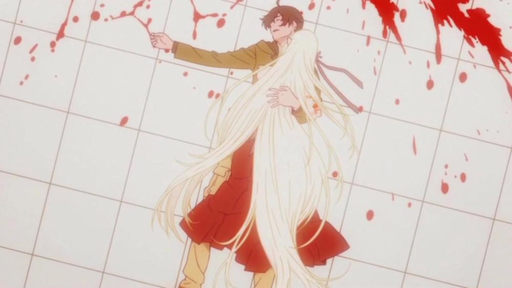 伤物语 木历偶遇吸血鬼刃下心 在被她吸血之后 奇怪的事情发生了 腾讯新闻