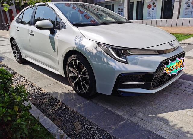 13.5万元买雷凌运动版,d-4t发动机,侧面像极了ae86