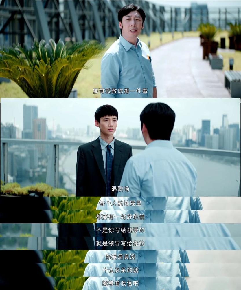 白敬亭|看赵又廷白敬亭在“职场”这么惨，我就放心了
