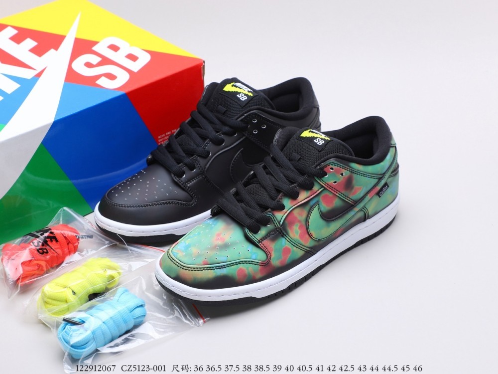 耐克dunksb变色龙高温颜色渐变夏季潮鞋