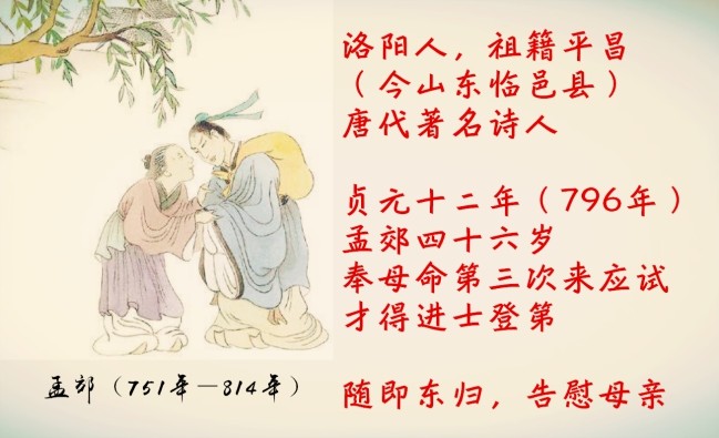 游子吟|《游子吟》的作者另一首佳作，不仅诗流传千古，还衍生两大成语