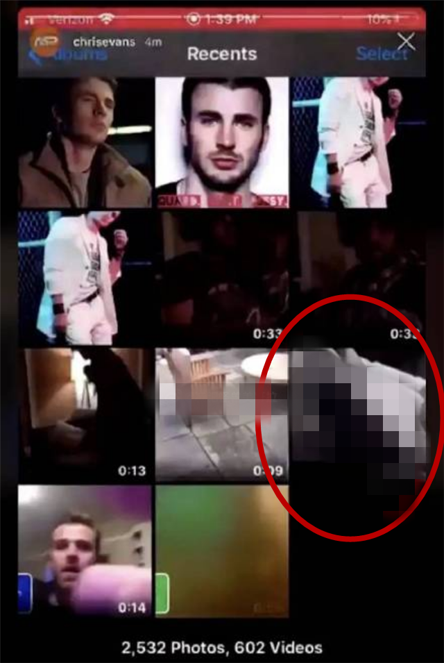 克里斯·埃文斯|“美国队长”埃文斯晒自拍意外曝光不雅照，迅速疯传登顶热搜第一