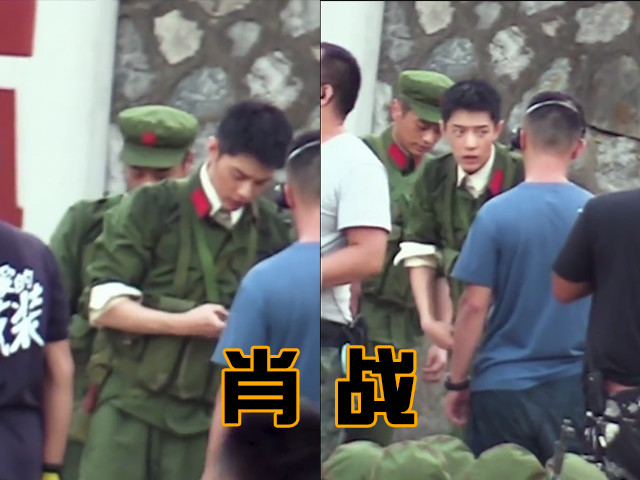 肖战|《王牌》路透来袭，肖战寸头造型超A，路人：终于get气质