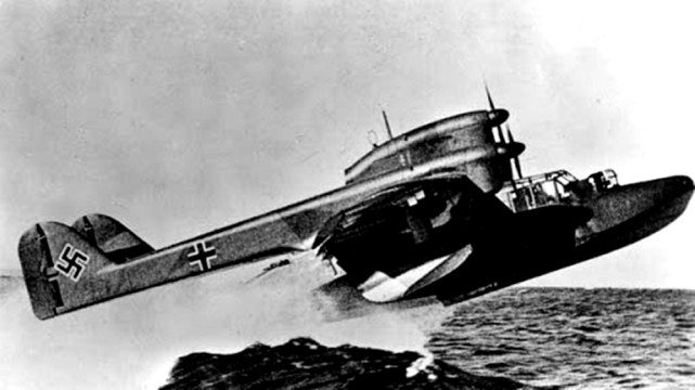 二战德国bv138水上飞机,盟军北方航线的重大威胁之一