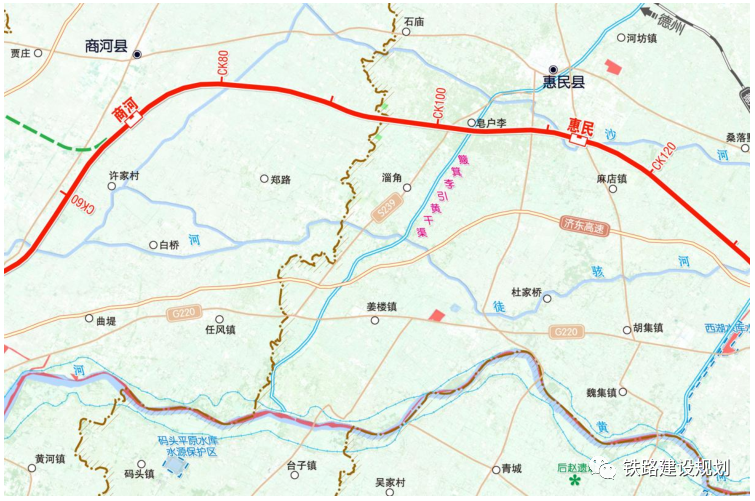济滨高铁各车站规模出炉