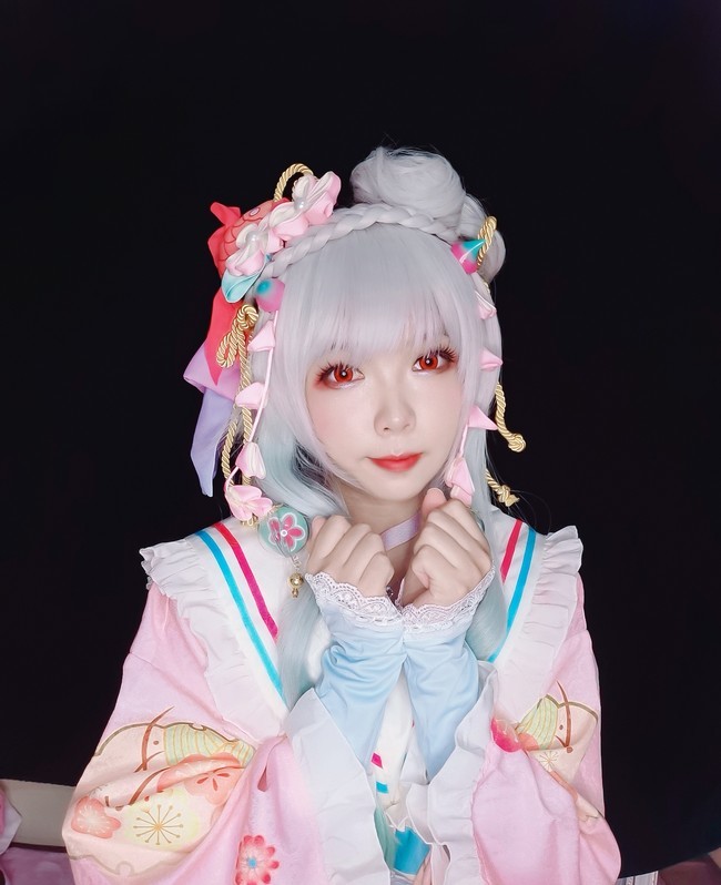 地缚少年花子君八寻宁宁和服cosplay