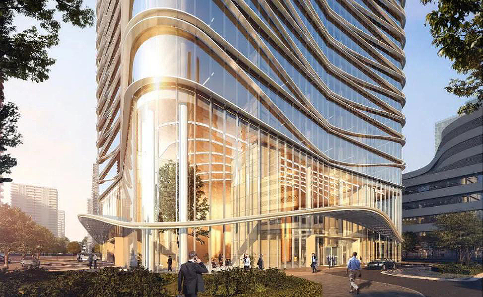 428米!昆明新地标——绿地东南亚中心,设计取意"花都绽放"