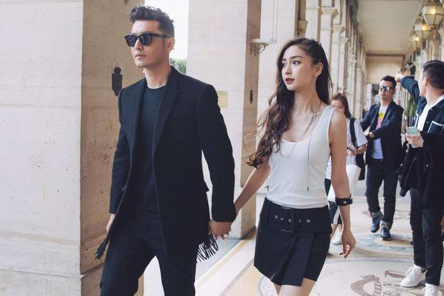 黄晓明|黄晓明baby秀情侣装，破离婚传闻，网友直呼衣服风格太可爱！