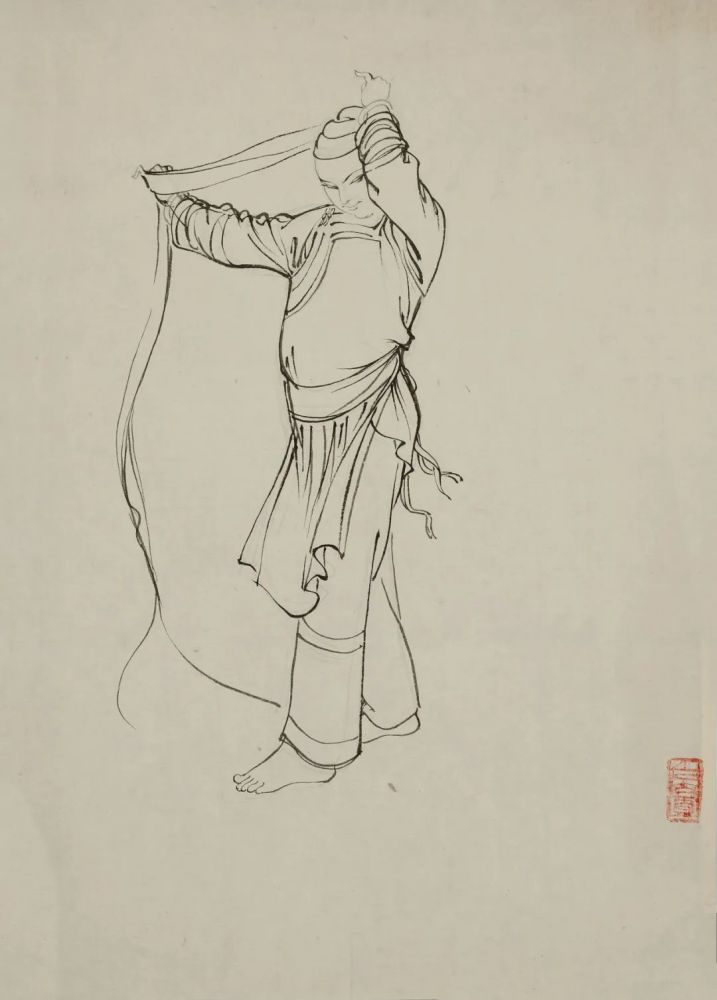 陈白一|著名工笔人物画家陈白一人物画作品欣赏