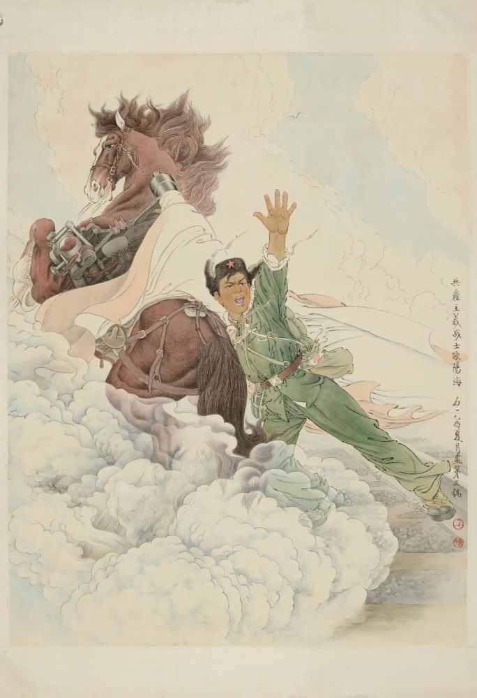 陈白一|著名工笔人物画家陈白一人物画作品欣赏