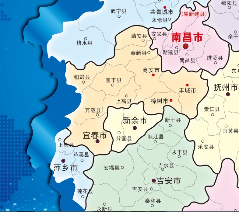江西在全国的知名度不高,萍乡市是这个省的不知名小城市,2016年的统计