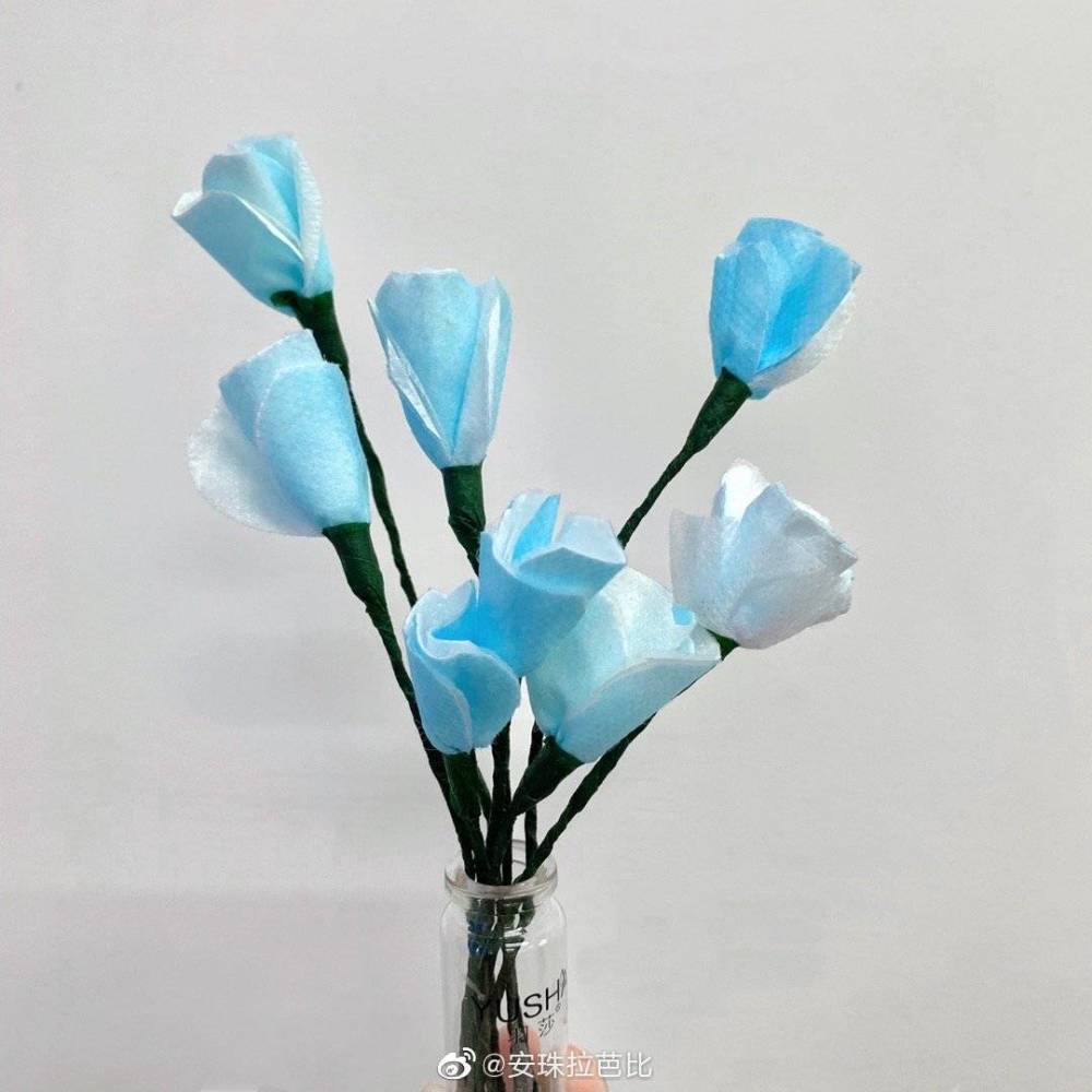 口罩做裙子,还挺好看