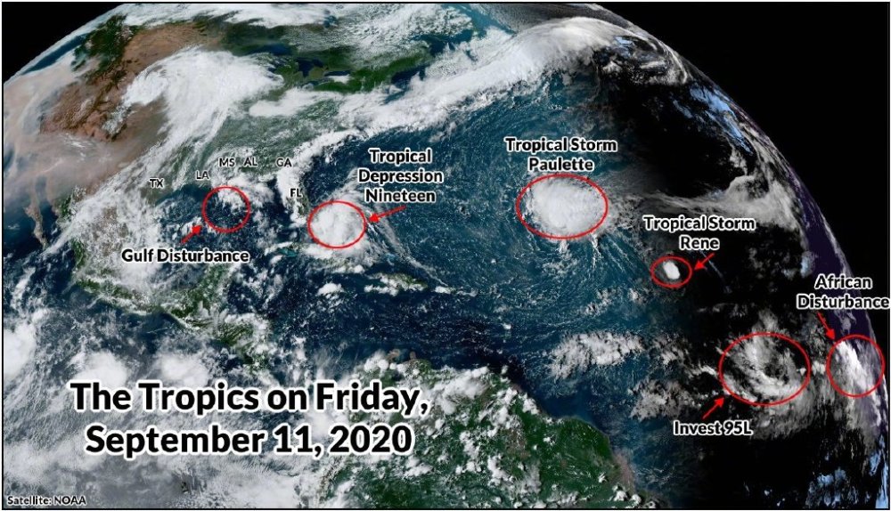 飓风|北大西洋突现“风暴八姐妹”，美国又很受伤？分析：我国也要当心