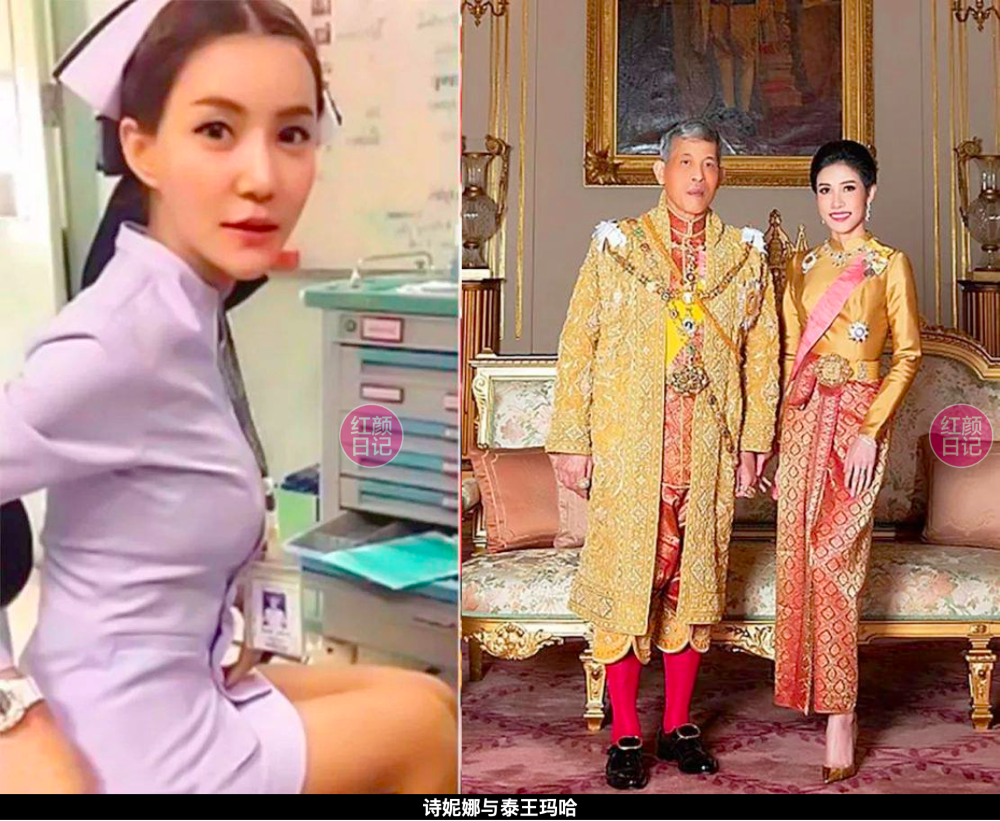 泰国国王十世而亡的诅咒要应验封狗当元帅妻子5个佳丽200多