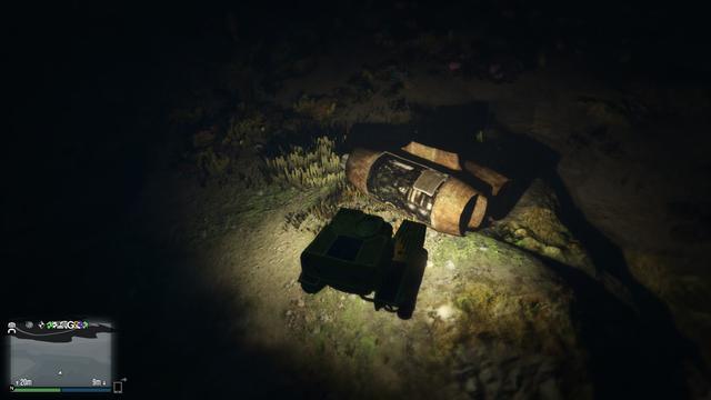 gta5:海底探秘"失事的飞机"