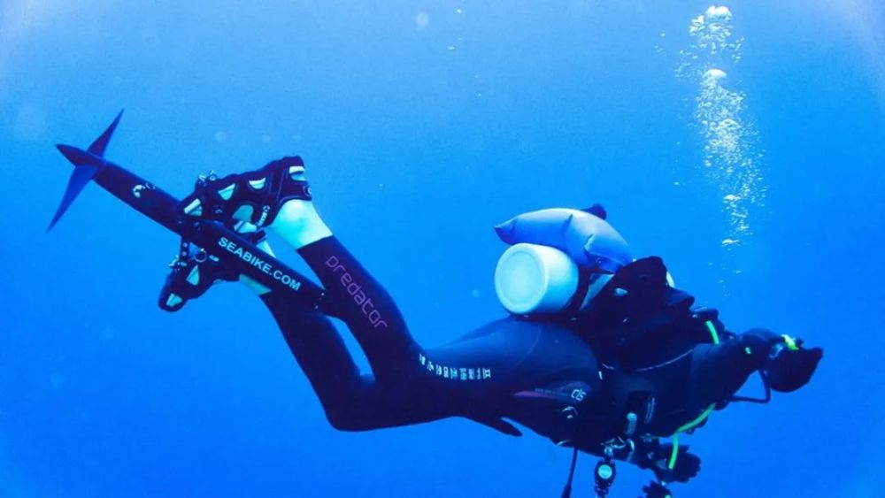 自行车|新玩意：水下自行车