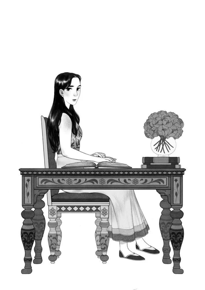 美国|述说心灵的故事的美国女孩