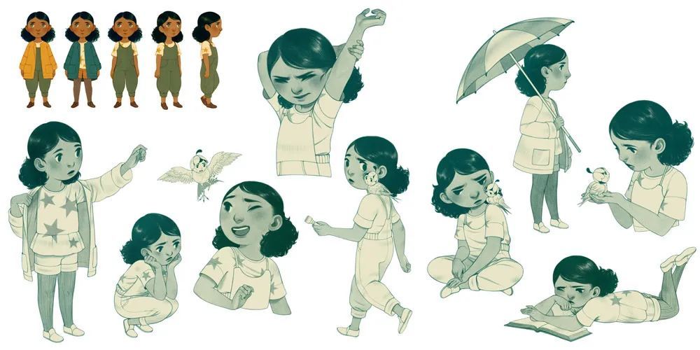 美国|述说心灵的故事的美国女孩