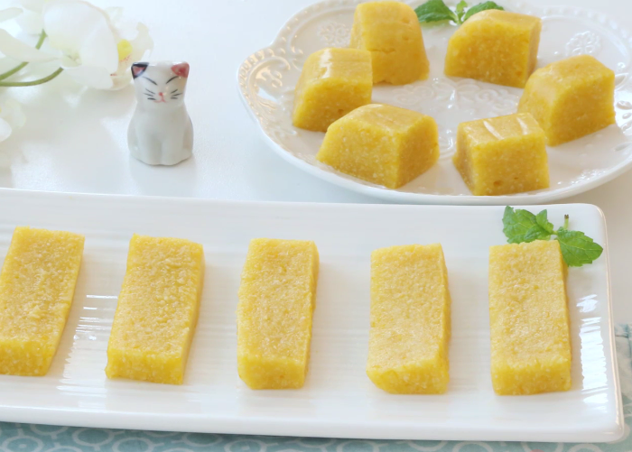 居家分享一款南瓜小米糕,软糯香甜,简单美味,不错的营养辅食