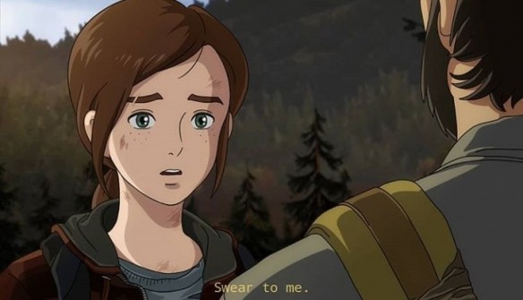 美国末日2x吉卜力工作室粉丝艺术图令人惊艳