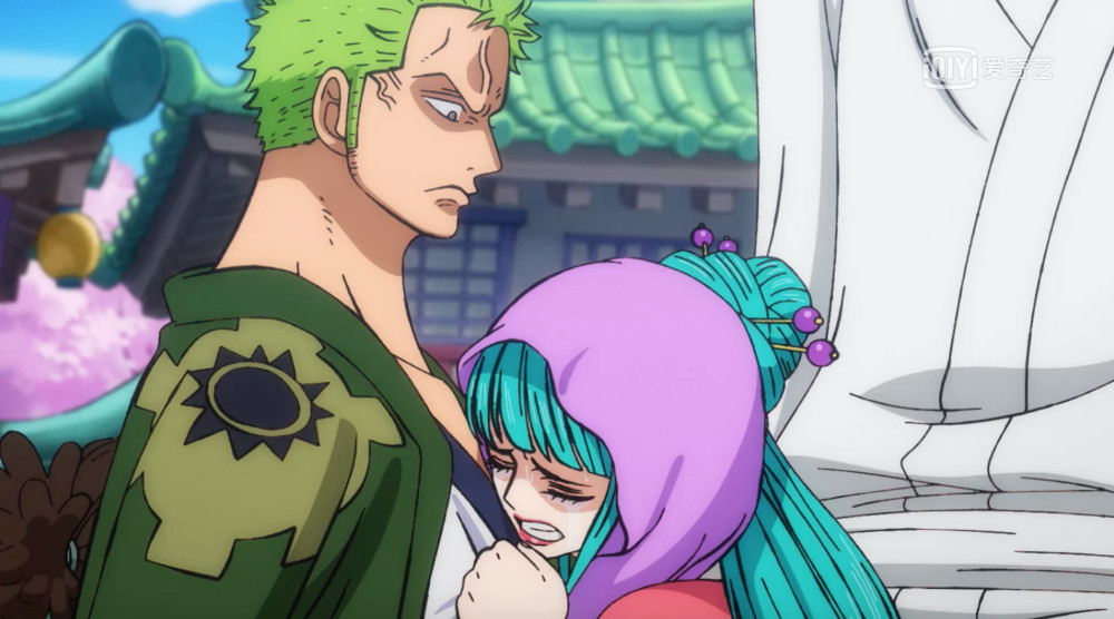 海贼王941集日和哭着投怀索隆心疼女粉丝给我滚