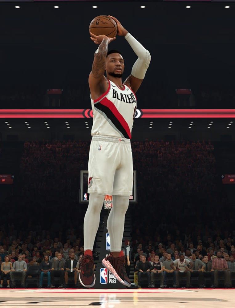 nba2k21首发利拉德最新adidasdame7全面曝光