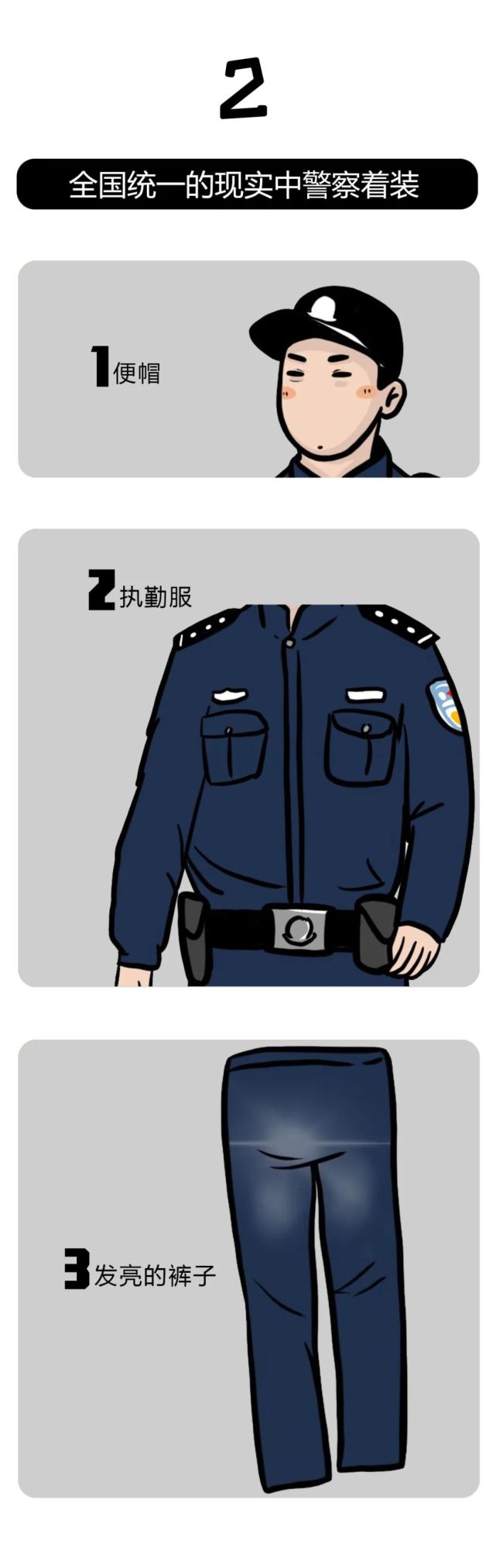 警察|我敢说，关于这些，全国警察都是统一的！