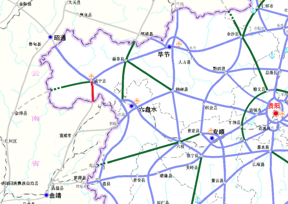杭瑞高速贵州段地图图片