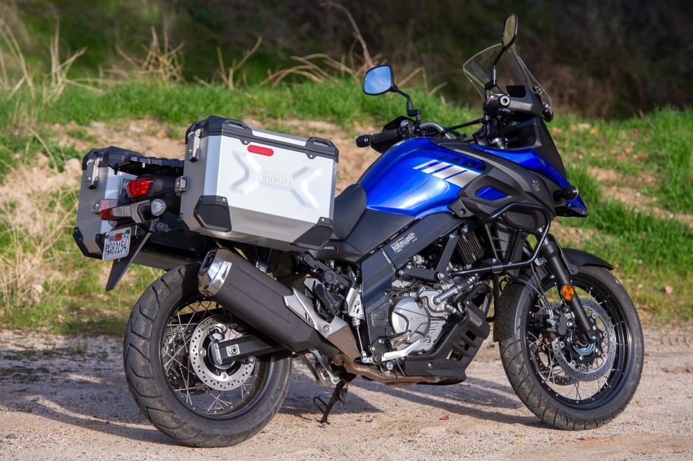 2020款铃木v-strom 650 xt adv冒险摩托车一睹为快