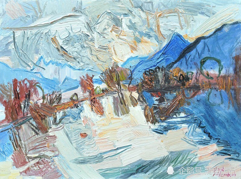 杨继锋|当代油画家杨继锋油画作品欣赏