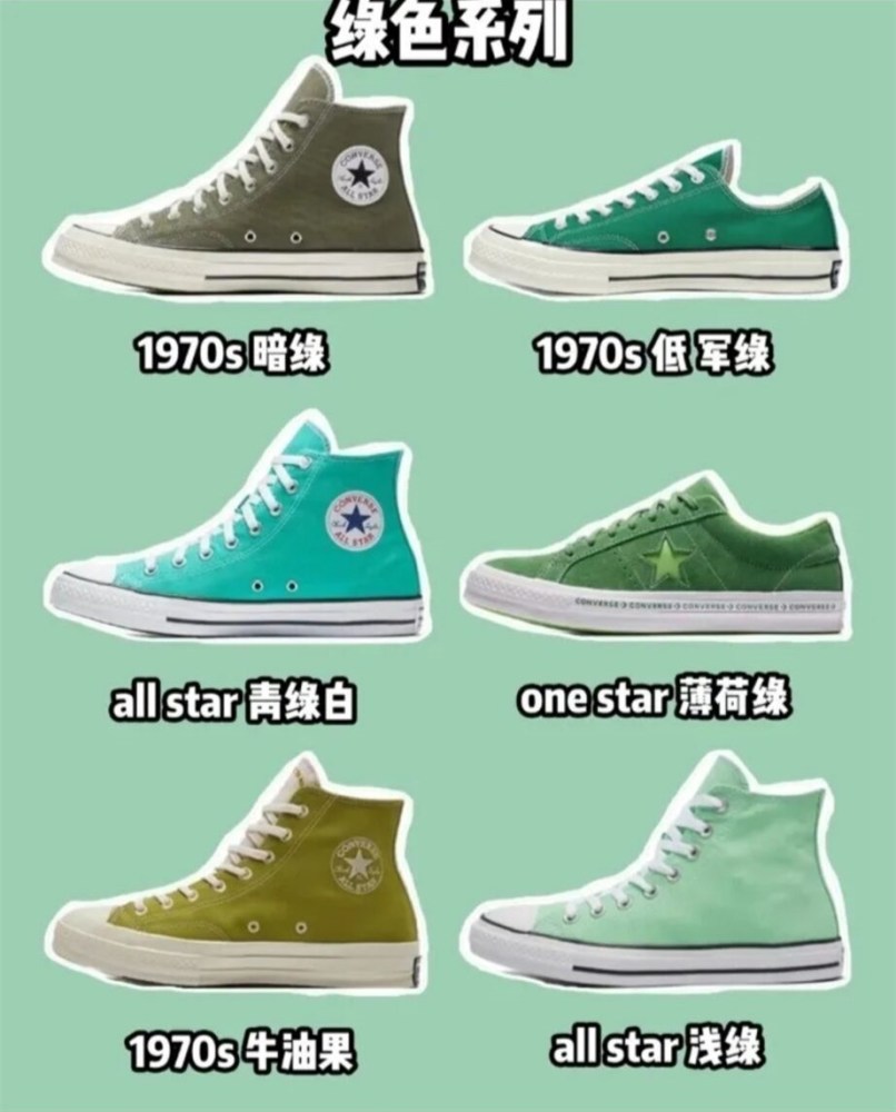 7种配色42款经典匡威板鞋,你上脚了哪款