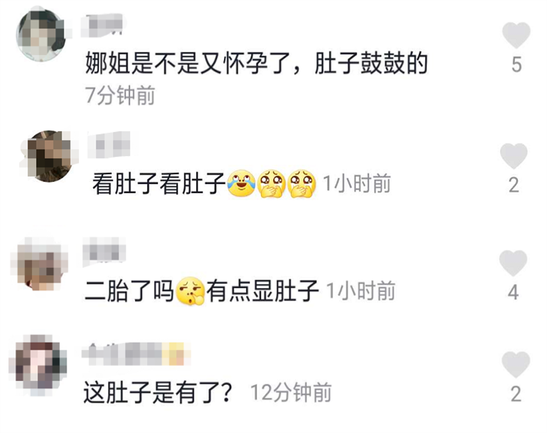 麦迪娜|麦迪娜大口吃蛋糕胃口超好，小腹凸出明显像怀二胎