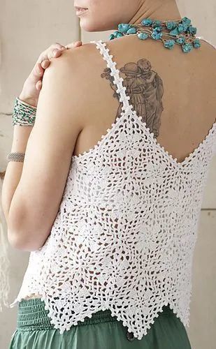 钩针|把学会的钩编花样拼出几件美衣，每天都能换着穿！