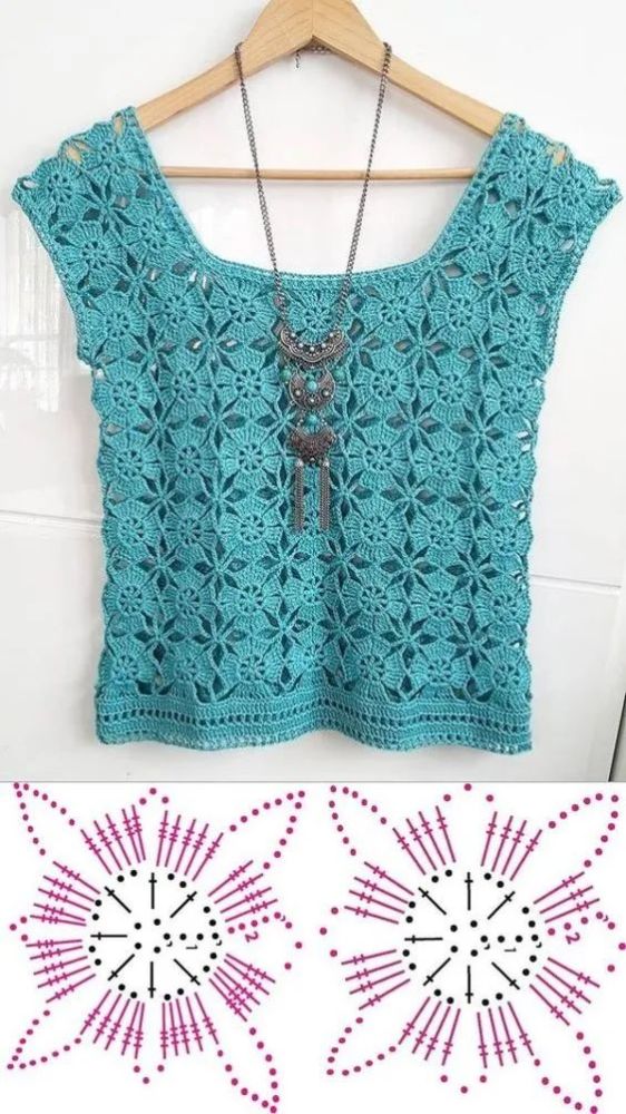 钩针|把学会的钩编花样拼出几件美衣，每天都能换着穿！