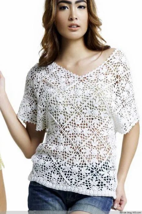 钩针|把学会的钩编花样拼出几件美衣，每天都能换着穿！