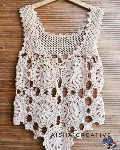 钩针|把学会的钩编花样拼出几件美衣，每天都能换着穿！