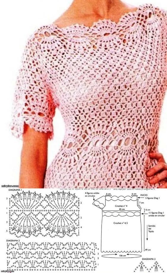 钩针|把学会的钩编花样拼出几件美衣，每天都能换着穿！