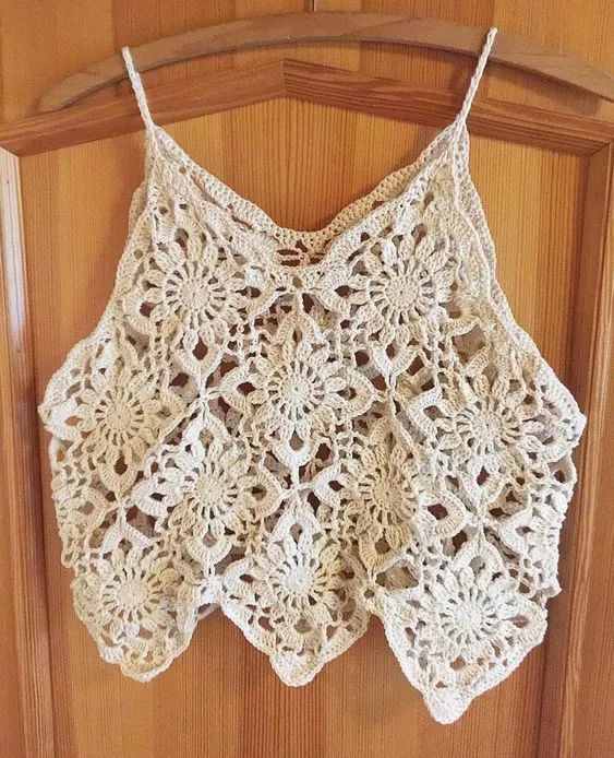 钩针|把学会的钩编花样拼出几件美衣，每天都能换着穿！