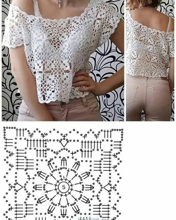 钩针|把学会的钩编花样拼出几件美衣，每天都能换着穿！
