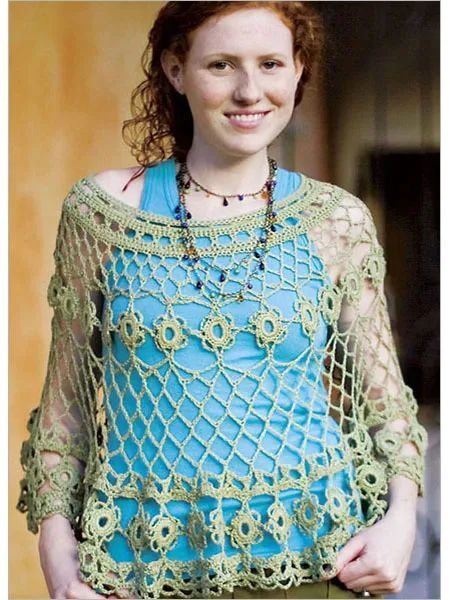 钩针|把学会的钩编花样拼出几件美衣，每天都能换着穿！