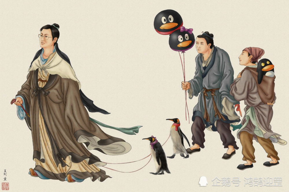 80后画家恶搞历史人物三英开车战吕布是艺术创新还是挑战传统