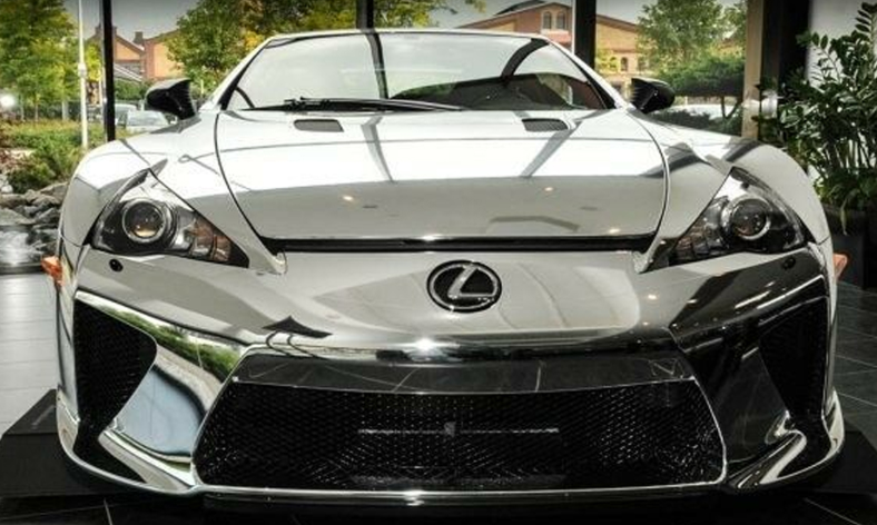雷克萨斯镀铬lfa将出售,或将104.96万欧元起
